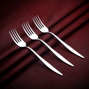Nouval Forks Set, 3 Pieces, 20 cm - Silver
