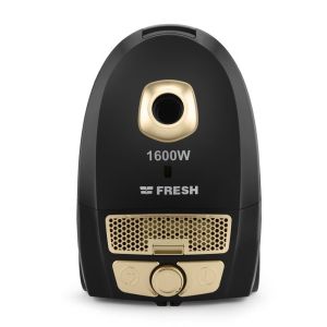 Fresh 500019638 Faster Vacuum Cleaner, 3.5Liter, 1600 Watt - Black Gold