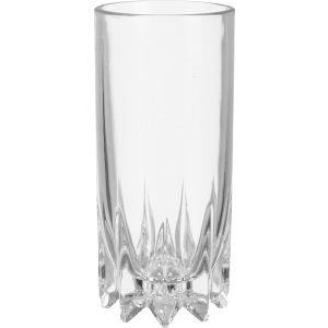 City Glass Glass Cups Set Set, 6 Pieces, 270 ml - Clear