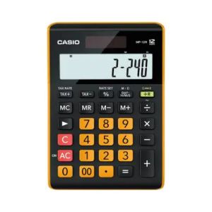 آله حاسبة مكتبية كاسيو، MP-12R-W-DC - اسود