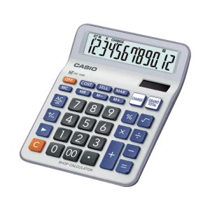 آله حاسبه مكتبية كاسيو، DC-12M-W-DP - فضي