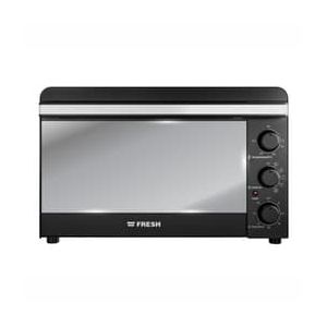 Fresh Cosmos Electric Oven, 55 Liter Capacity, 2000 Watts, with Grill/Light/Fan - Black