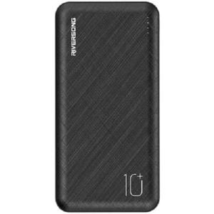 Riversong PB79-BK Power Bank, 2 Ports, 10000 mAh - Black