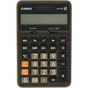 اله حاسبه كاسيو، AX12B - اسود