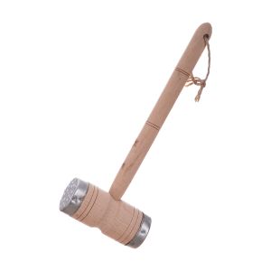 Sas Wooden Meat Hammer, Small Size - Brown