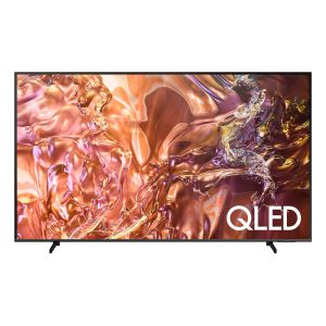 Samsung QA55QE1DAUXEG Smart TV, 55 Inch, 4K, QLED, Built-IN Reciever - Black