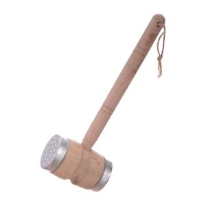 Sas Wooden Meat Hammer, Big Size - Brown