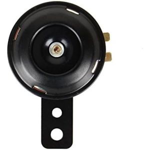 Horn motorcycle, 12 volt - black