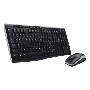 Logitech MK270 Wired Keyboard And Mouse - Black