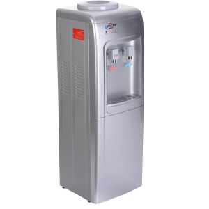 Bergen BY 90 Water Cooler, 2 Taps, Cold/Hot - Silver