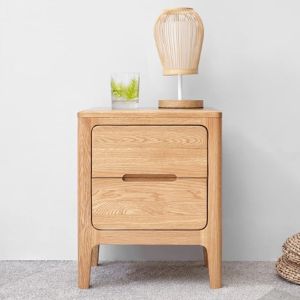 Counter Wood Modern Commode,45x40x35 cm -Light wooden 