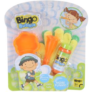 Bingo And Guantes Toy, 5 Pieces - Multicolor