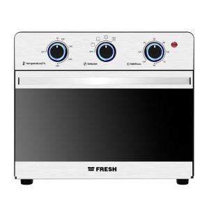 Fresh F25PS Air Fryer with Oven, 25 Liters, 1600 Watt, LED Switch - Silver