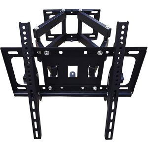 Movable Metal Screen Holder, 26-55 inch - Black