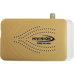 Hi-Vision 5100 G Mini Receiver, Hd, Hdmi, 6000 Channels - Coffee
