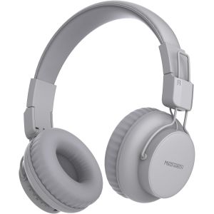 MediaTech MT-H77 Bluetooth Headphone With Microphone - Ice Grey