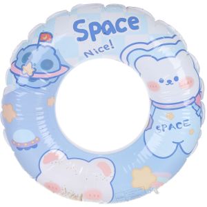 Plastic Sea Float For Kids, Round Shaped, 80 cm - Multicolor