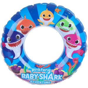 Plastic Sea Float For Kids, Round Shaped, 70 cm - Multicolor