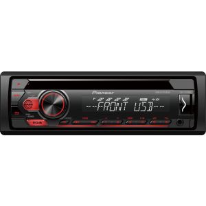 كاسيت سيارة بايونير،USB،AUX، DEH-S1150UB - اسود