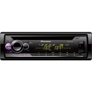 كاسيت سيارة بايونير، مشغل اسطوانات، USB،AUX، DEH-S2250UI - اسود