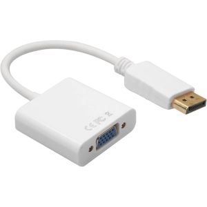 HDMI Adapter, Compatible with Computers and TVs - White