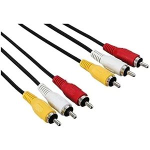 Cable Rca 3×3 ,1.5 Meter - Multicolor