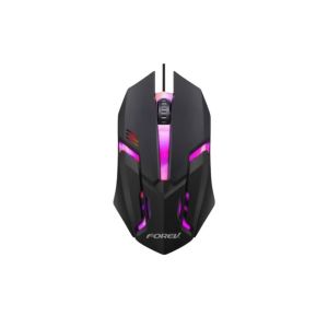 Forev Wired Gaming Mouse, Backlit, FV-136 - Black