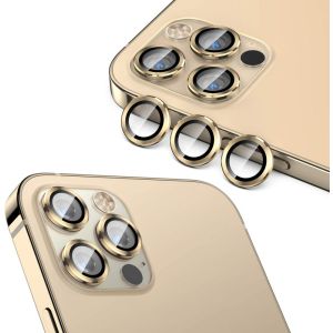 Glass Lens Protector, Compatible with iphone 12 Pro Max - Gold