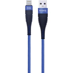 Iconz XBL06L Bazix Lightning Cable, 2.4 Ampere - Blue