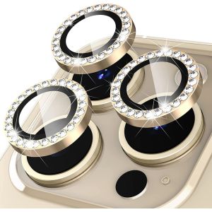 Glass Lens Protector, Compatible with iphone 12 Pro Max - Gold