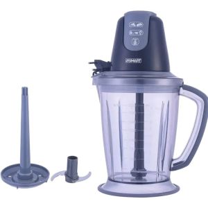 S Smart SCH6110E Chopper, 600 Watt, 2 Liters - Black