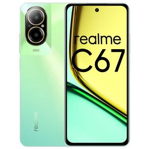 Realme C67 Smartphone, 256GB, 8GB RAM, Dual SIM, 4G LTE - Sunny Oasis