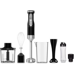 Tornado THB-600C Hand Blender, 600 Watt, 500 ml - Black