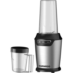 Tornado TBL-1000W Blender, 0.75 Liter, Extra 0.5 Liter Jar,1000 Watt - Black