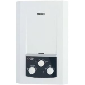 Zanussi ZYG06313WL Gas Water Heater, 6 Liter, Digital Screen - White