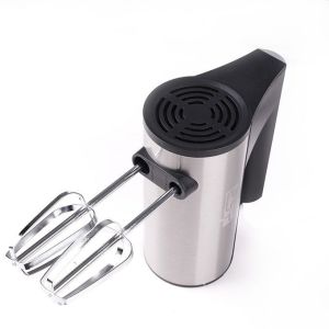 DSP KM2076 Hand Mixer, 5 Speeds, 300 watt - Silver Black