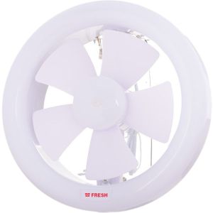 Fresh Glass Ventilator, 20 cm - White