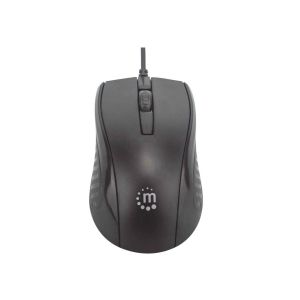 Manhattan 179331 Mouse, Optical Wired - Black