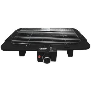 Arion AR 2400W GR Electric Grill, 2400 Watt, Fat Tray, Removable Grill Grid - Black