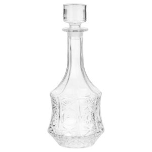 RCR Round Water Bottle, 1 Liter - Clear