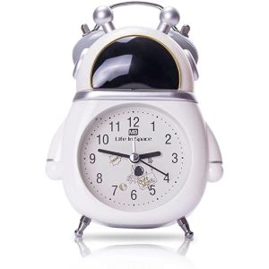 Porcelain Alarm Clock, 7 X 3.81 X 13 Cm - White