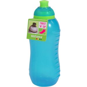 Sistema Plastic Water Bottle, 330 Ml - Light Blue