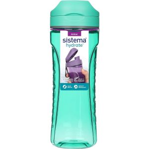 Sistema Plastic Water Bottle, 600 Ml - Green
