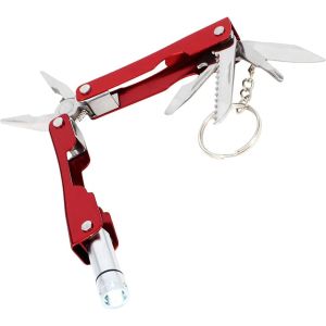 Multi-Purpose Folding Pliers - Red