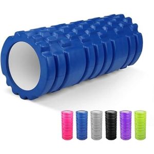 Fitness Foam Roller, For Muscle Massage And Physical Therapy - Blue