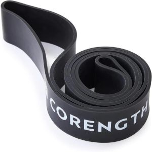 Exercise Resistance Belt, 60 Kg - Black