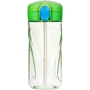 Sistema Plastic Water Bottle, 520 Ml - Clear Green
