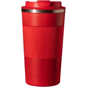 Stainless Steel Thermal Mug, 510 Ml - Red