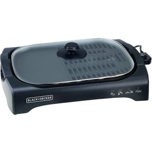 Black &amp; Decker LGM70 Electric Grill, 2200 watt - Black