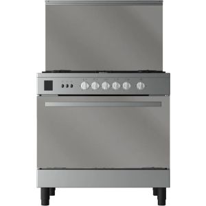 Fresh Hammer Gas Cooker, 5 Burners, 90x60 cm, 21301 - Silver